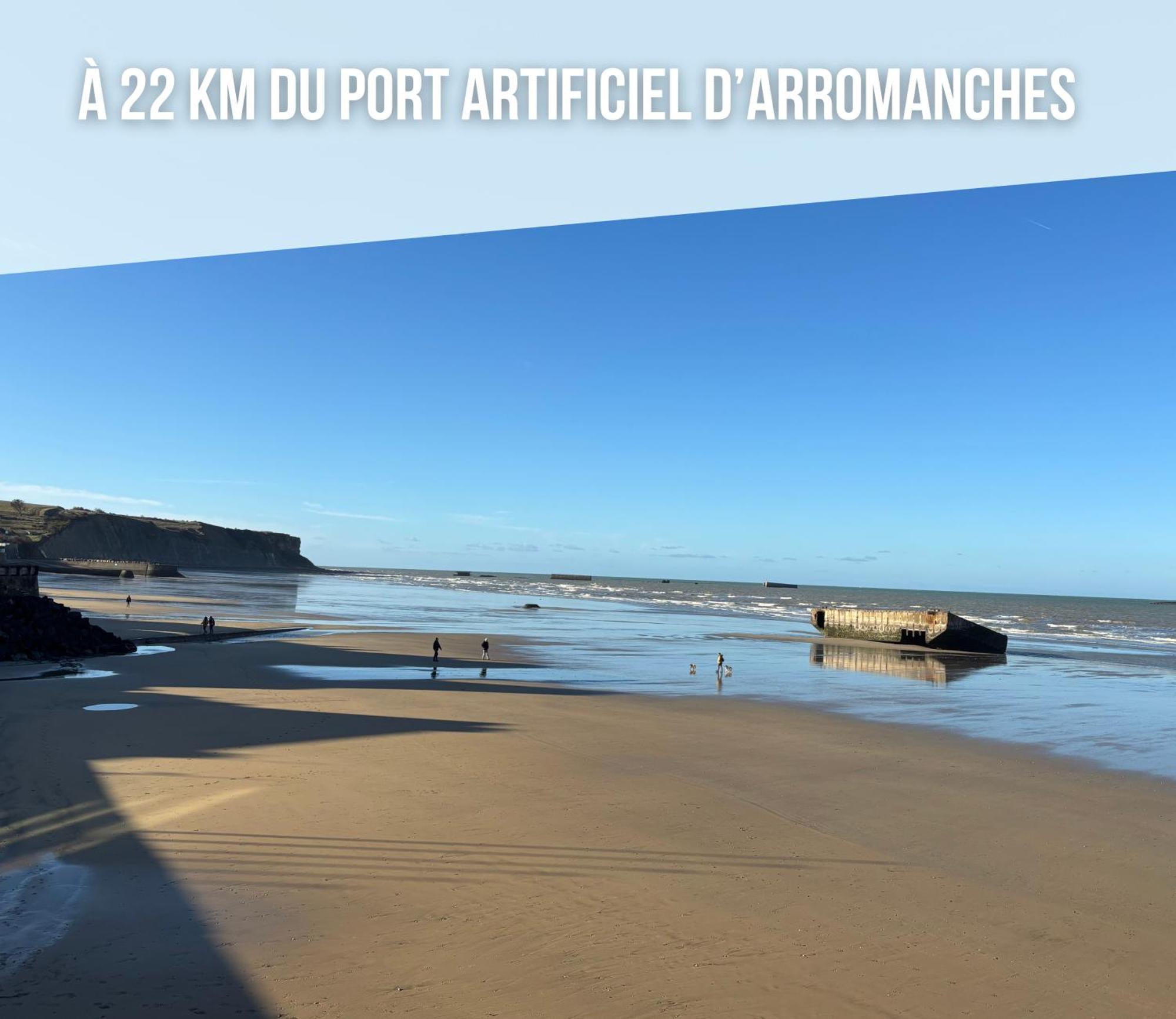 Sweet Omaha Belle Maison Recente Lumineuse Et Cosy Bien Equipee Jardin Clos 15 Mn A Pied Plage Omaha Beach Et Proche De Bayeux & Port En Bessin แซ็งต์-โลร็อง-ซูร์-แมร์ ภายนอก รูปภาพ