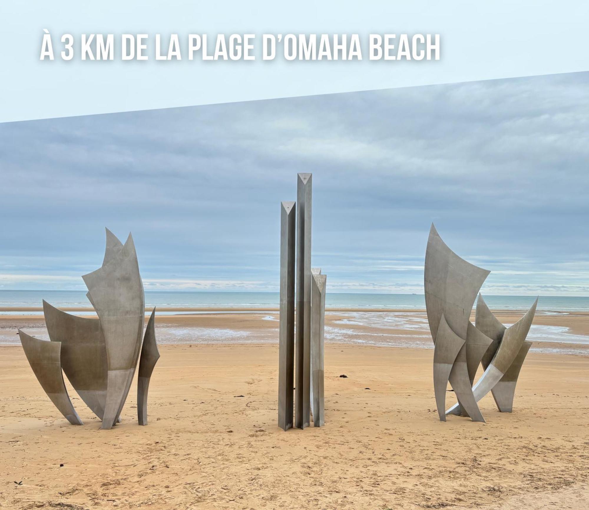 Sweet Omaha Belle Maison Recente Lumineuse Et Cosy Bien Equipee Jardin Clos 15 Mn A Pied Plage Omaha Beach Et Proche De Bayeux & Port En Bessin แซ็งต์-โลร็อง-ซูร์-แมร์ ภายนอก รูปภาพ